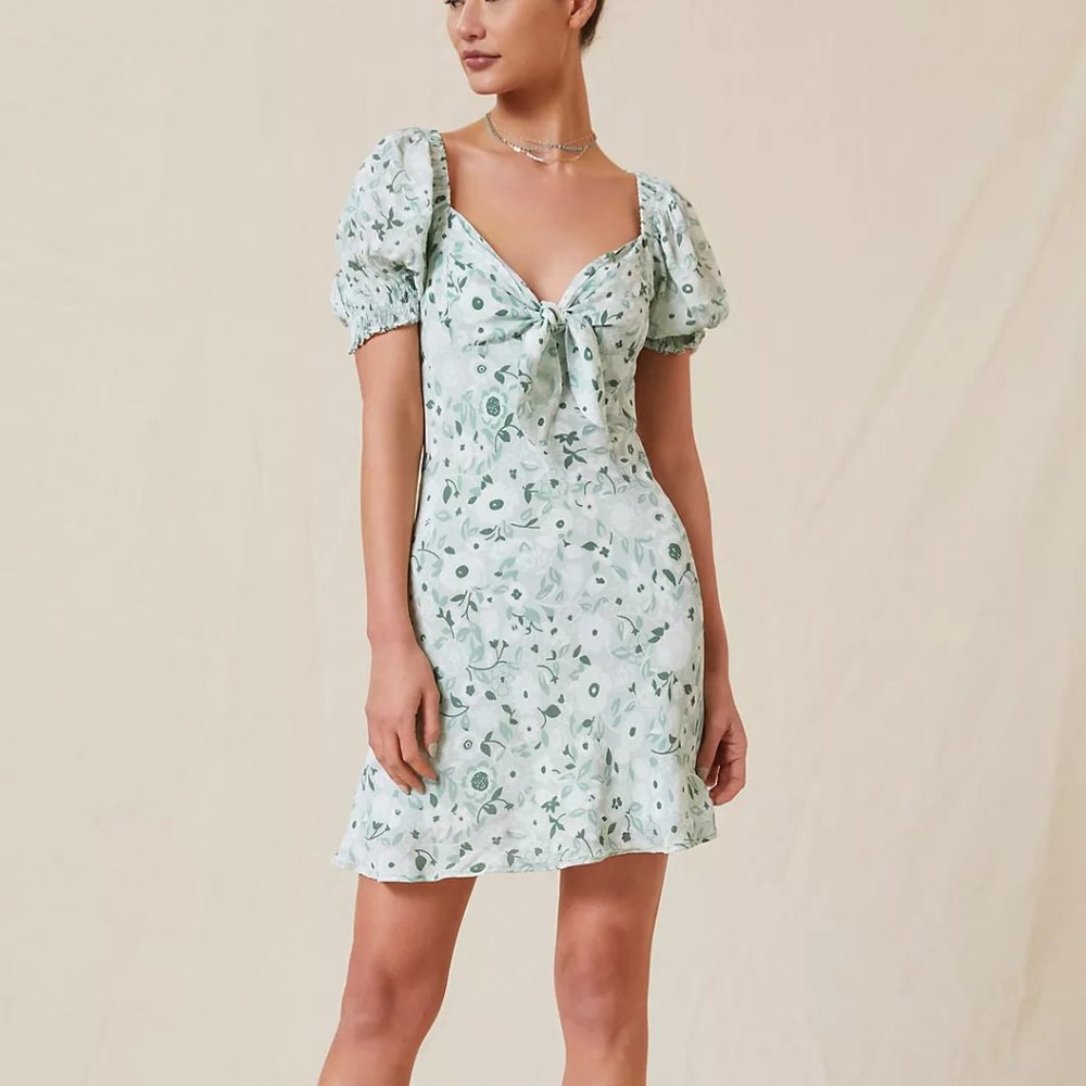 NEW Forever That Girl, Medium Women's Sweetheart Mini Dress - Mint